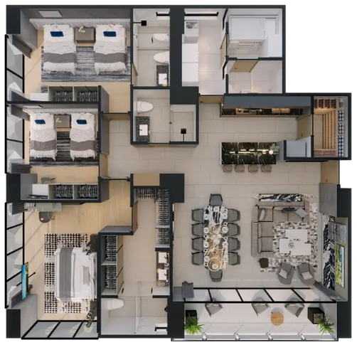 Plano de Residencia Tipo 2